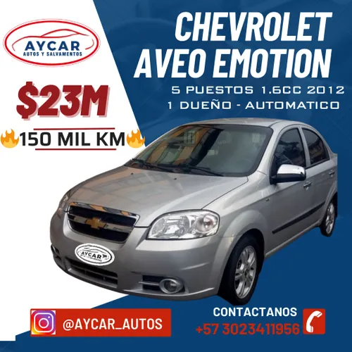 Chevrolet Aveo Emotion 2012